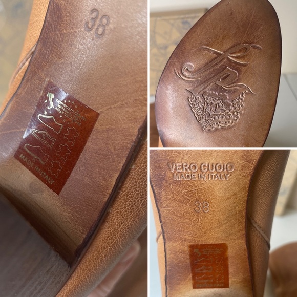 Free People Dakota Nappa Leather Boots EU38/US8 - Picture 13 of 16